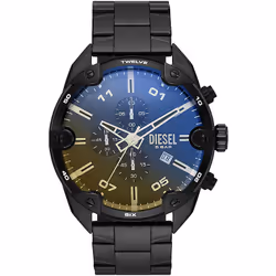 Montre Diesel Spiked Pour Hommes en Noir - DZ4609