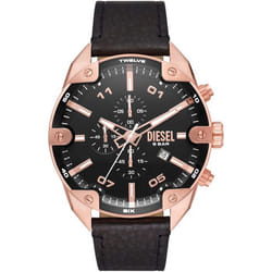 Montre Diesel Spiked Pour Hommes en Noir - DZ4607