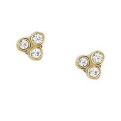 Fossil JF04110710 boucle d'oreille Clous d'oreilles Acier inoxydable Or