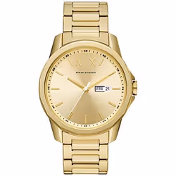 Montre Armani Exchange Banks Pour Hommes en Doré - AX1734
