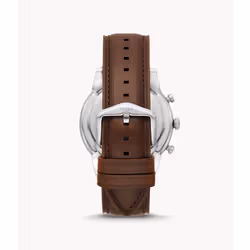 Fossil Townsman Montre bracelet Mâle Marron Argent