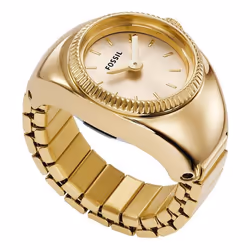 Montre Fossil Watch Ring Pour Femmes en Doré - ES5246