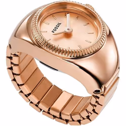 Montre Fossil Watch Ring Pour Femmes en Ip-rosé - ES5247