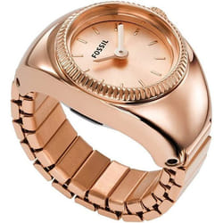 Montre Fossil Watch Ring Pour Femmes en Ip-rosé - ES5247
