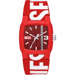 Montre Diesel Cliffhanger Pour Hommes en Rouge - DZ2168