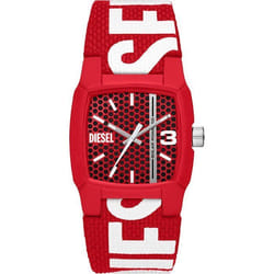 Montre Diesel Cliffhanger Pour Hommes en Rouge - DZ2168