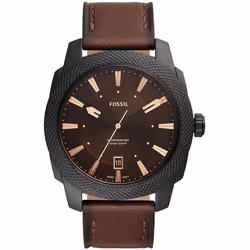 Montre Fossil Machine Pour Hommes en Marron - FS5972