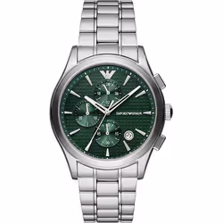 Montre Emporio Armani Paolo Pour Hommes en Argent - AR11529