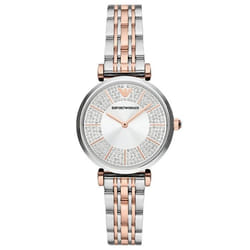 Montre Emporio Armani Gianni T-bar Pour Femmes en Multicolore - AR11537