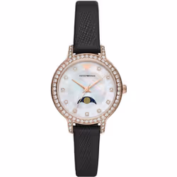 Montre Emporio Armani Cleo Pour Femmes en Noir - AR11514