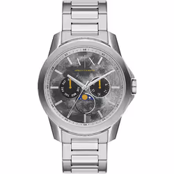 Montre Armani Exchange Banks Pour Hommes en Argent - AX1736