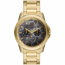 Montre Armani Exchange Banks Pour Hommes en Doré - AX1737