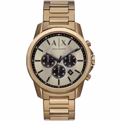 Montre Armani Exchange Banks Pour Hommes en Marron - AX1739