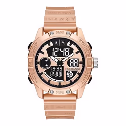 Montre Armani Exchange D-bolt Pour Hommes en Ip-rosé - AX2967
