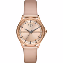 Montre Armani Exchange Lady Hampton Pour Femmes en Ip-rosé - AX5272