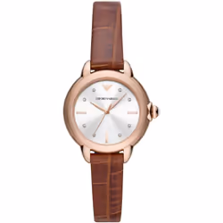 Montre Emporio Armani Mia Pour Femmes en Marron - AR11525