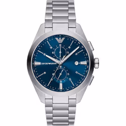Montre Emporio Armani Claudio Pour Hommes en Argent - AR11541