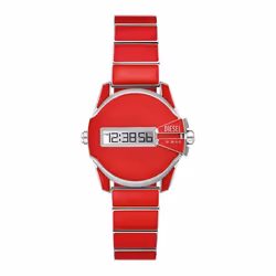 Montre Diesel Baby Chief Pour Hommes en Rouge - DZ2192