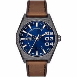 Montre Diesel Scraper Pour Hommes en Marron - DZ2189