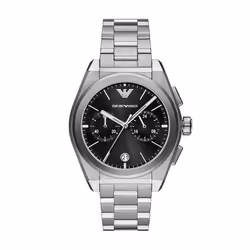Montre Emporio Armani Federico Pour Hommes en Argent - AR11560