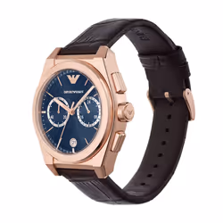 Montre Emporio Armani Federico Pour Hommes en Marron - AR11563