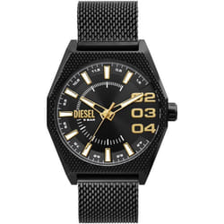 Montre Diesel Scraper Pour Hommes en Noir - DZ2194