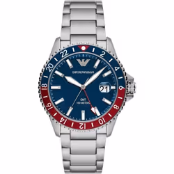 Montre Emporio Armani World Explorer Pour Hommes en Argent - AR11590