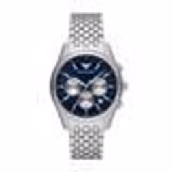 Montre Emporio Armani Hommes AR11582 - Argent Acier inoxydable - 41mm - 5 bar - Quartz - Analogique
