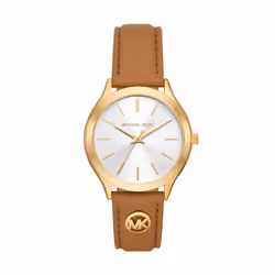 Montre Michael Kors Slim Runway Pour Femmes en Marron - MK7465