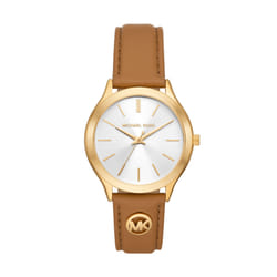 Montre Michael Kors Slim Runway Pour Femmes en Marron - MK7465