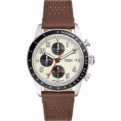 Montre Fossil Sport Tourer Pour Hommes en Marron - FS6042