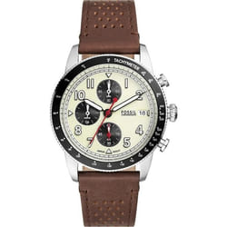 Montre Fossil Sport Tourer Pour Hommes en Marron - FS6042