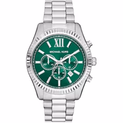Montre - MICHAEL KORS - Lexington - 45 mm - Chronographe Quartz - Acier Inoxydable