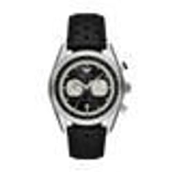 Montre Emporio Armani Hommes AR11635 - Noir Cuir - 42mm - 5 bar - Quartz - Analogique