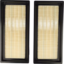 vhbw - the clever way Set de 2x filtre principal pour votre aspirateur, nettoyeur ou aspirateur multi-usage - Un changement r ...