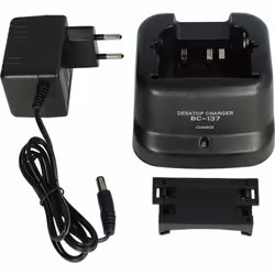 vhbw - the clever way Chargeur de haute qualité pour les batteries de radio - Alimentation via le câble livré Avec ce chargeu ...