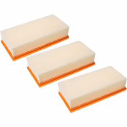 vhbw - the clever way Lot de 3x filtre à plis plats pour votre aspirateur multi-usages ou industriel - Finition sur mesure po ...