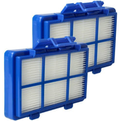 Vhbw - 2x filtre compatible avec Philips PowerGo FC8243/09, FC8244/09, FC8245/09 aspirateur - Filtre hepa contre les allergies