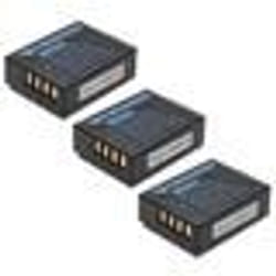 EXTENSILO 3x Batterie compatible avec Fujifilm X-T100 X-T1 X-T10 X-T20 X-Pro3 X-Pro2 X-T200 X-T2 X-S10 appareil photo