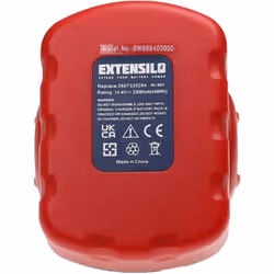 - Batterie de rechange de haute qualité et compatible, qui dispose de cellules performantes et d'une longue durée, pour votre ...