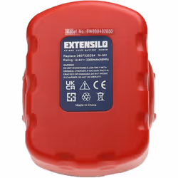 - Batterie de rechange de haute qualité et compatible, qui dispose de cellules performantes et d'une longue durée, pour votre ...