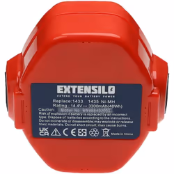 - Batterie de rechange de haute qualité et compatible, qui dispose de cellules performantes et d'une longue durée, pour votre ...