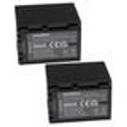 EXTENSILO 2x Batteries compatible avec Sony DCR-DVD510E DCR-DVD610E DCR-DVD650E appareil photo reflex numérique (2060mAh 74V