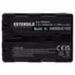 EXTENSILO Batterie compatible avec Sony Alpha SLT-A57 SLT-A57K SLT-A57M ILCA-77M2M appareil photo reflex numérique (1600mAh