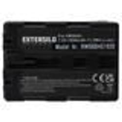EXTENSILO Batterie compatible avec Sony Alpha SLT-A57 SLT-A57K SLT-A57M ILCA-77M2M appareil photo reflex numérique (1600mAh