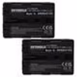 EXTENSILO 2x Batteries compatible avec Sony Alpha DSLR-A850Q DSLR-A900 ILCA-68 ILCA-77M2 appareil photo reflex numérique