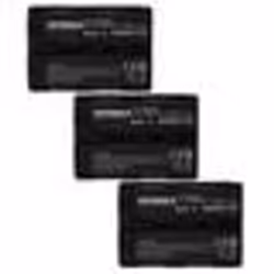 EXTENSILO 3x Batteries compatible avec Sony Alpha DSLR-A500 DSLR-A500L DSLR-A350X appareil photo reflex numérique (1600mAh