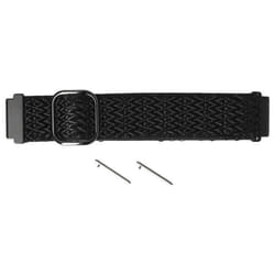 vhbw bracelet compatible avec Samsung Gear Sport S2 Classic montre connectée - 20 mm nylon noir