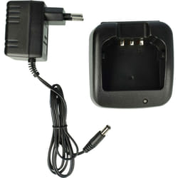Vhbw - Chargeur compatible avec Icom BP-232H, BP-232, BP-232WP, BP-232N, IC-4011 batteries de radio - Socle + Prise, 9 v