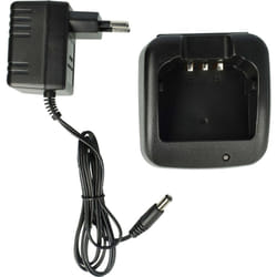 Vhbw - Chargeur compatible avec Icom IC-F4061T, IC-F4062T, IC-F4062S, IC-F4062 batteries de radio - Socle + Prise, 9 v